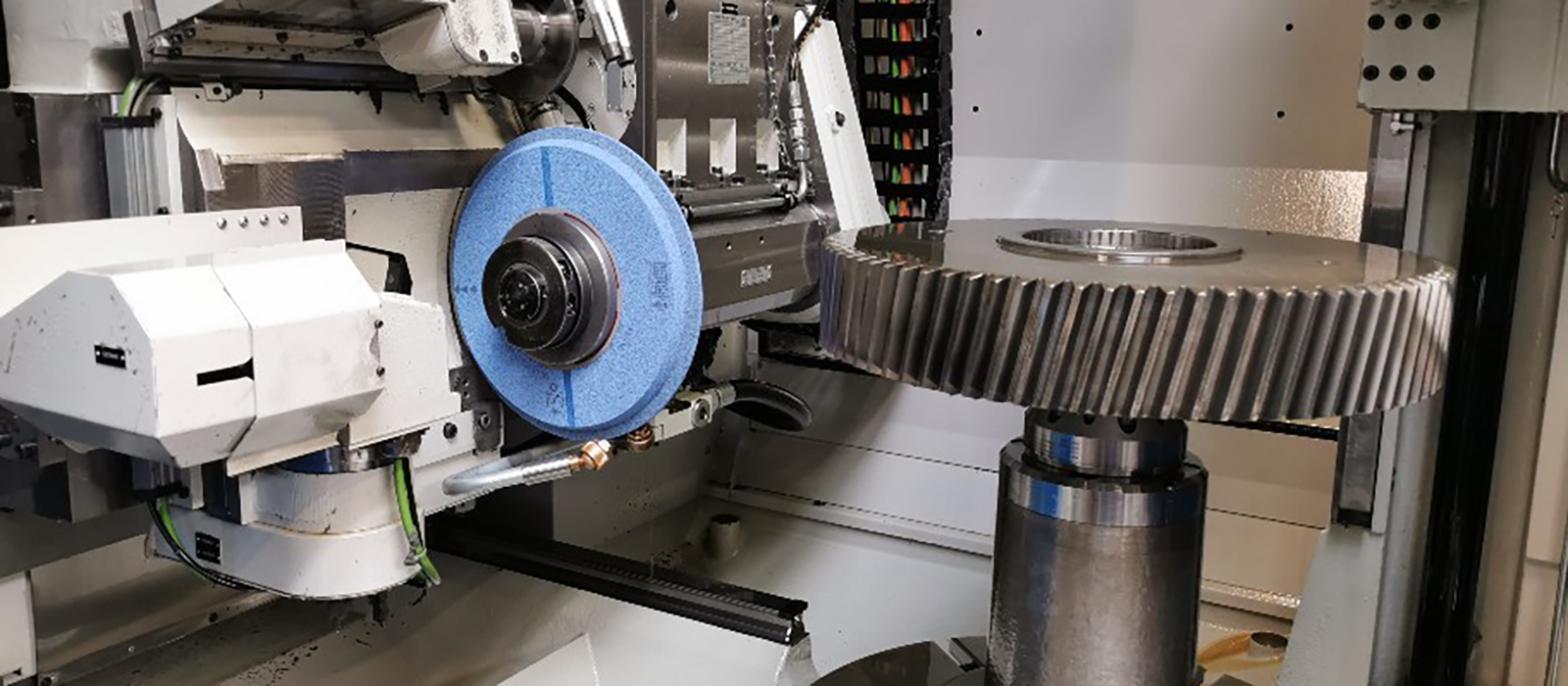 Bild på profilslipskiva för slipning av kuggar