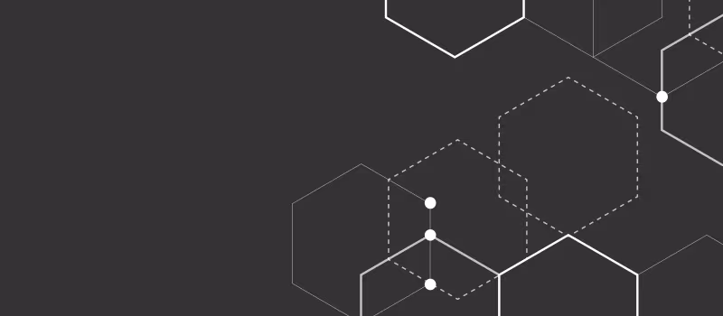 mönster med hexagoner